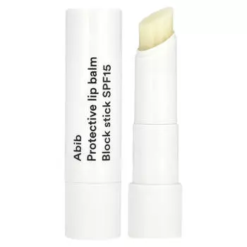 Abib, Защитный бальзам для губ, Block Stick SPF15, 3,3 г (0,11 унции)