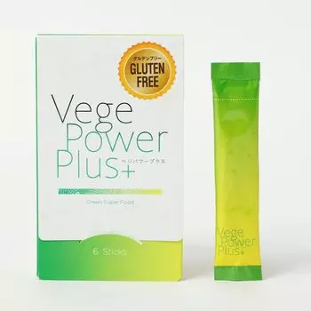 Abios Veggie Power Plus 6 пакетов 20 видов смеси сырья Метод производства Beauty Green Juice + не нагревается (Сырой) Не содержит глютен
