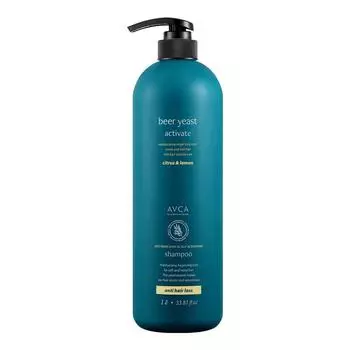 Abka Brewer s Yeast Scalp Care Hair Loss Symptom Relief Shampoo Citrus & Lemon, 1 л, 1 шт.