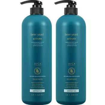 Abka Brewer s Yeast Scalp Care Средство от выпадения волос, 1 л, 2 шт.