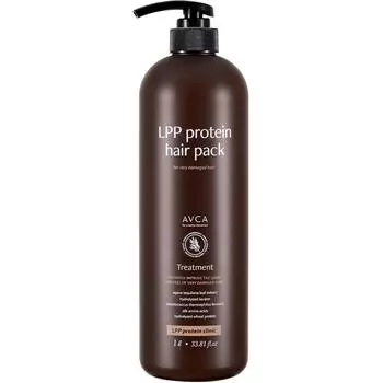 Abka Extreme Damage Care LPP Protein Hair Pack Гипоаллергенное лечение, 1 л, 1 шт.