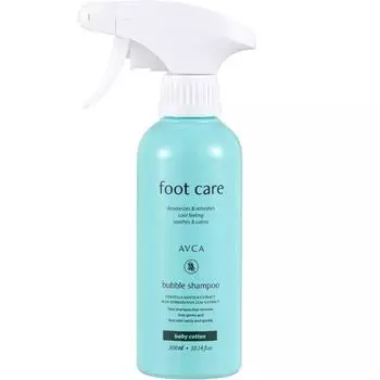 Abka Foot Care Bubble Shampoo Baby с ароматом хлопка, 1 упаковка, 1 шт., 300 мл