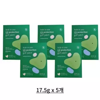 Abka Hole-in-One UV Protection Golf Sun Patch 2 patches x 5p, 87.5g, 1 piece
