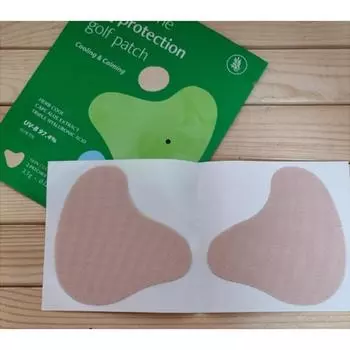 Abka Hole-in-One UV Protection Golf Sun Patch 2 patches x 5p, 17.5g, 1 set