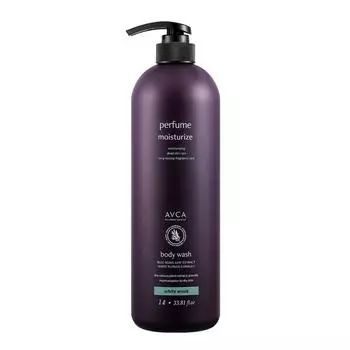 Abka Perfume Body Wash с ароматом белого мускуса, 1 л, 1 шт.