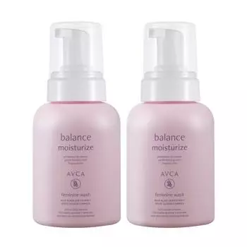 Abka Pure & Bubble мягкое кислотное очищающее средство для женской гигиены, 300 мл, 2 шт.