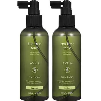 Abka Scalp Care Hair Loss Symptoms Relief Тоник для волос с экстрактом чайного дерева, 2 шт., 200 мл