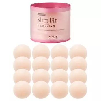 Abka Women s Silicone Slim Fit Waterproof Nipple Band Patch 16p, 1 piece