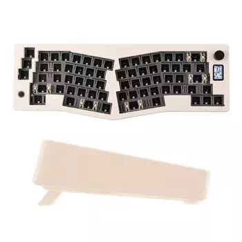 ABM066 Mechanical Keyboard Gasket Kit Alice-layout VIA-programmable Hot Swappable Bluetooth/2.4Ghz/ Type-C Wired for Win/Mac