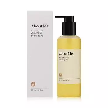 About Me Rice Makgeolli Cleansing Oil 195ml, 1 piece