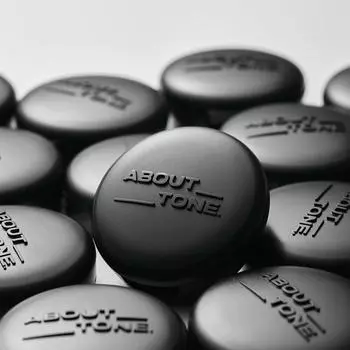 ABOUT TONE Blur Powder Pact 9г, Макияж, KBeauty, Корейская косметика, пробник Fair is no. 17