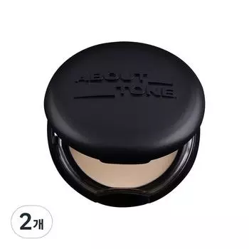 ABOUT TONE Компактная пудра Blur Powder Pact 9 г, 03 Natural, 2 шт.