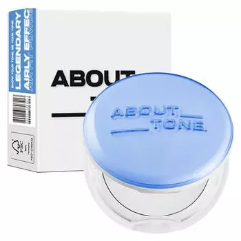 ABOUT TONE Пудра Air Fit Powder Pact 8 г, белая, 1 упаковка