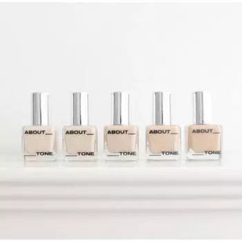 About Tone Skin Layer Fit Foundation 5 types About TONE Skin Layer Fit Foundation About Tone Foundation Skin Layer Fit, 21 warm light, 1 piece