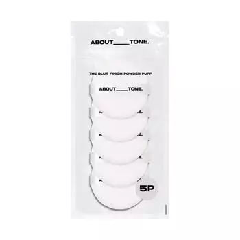 About Tone The Blur Finish Powder Puff 5p