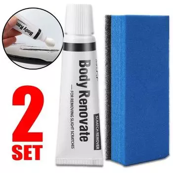 Абразивное средство для ремонта царапин на автомобиле Универсальное средство для удаления царапин на краске автомобиля и мотоцикла Средства по уходу Автоматическая шлифовальная паста для кузова
