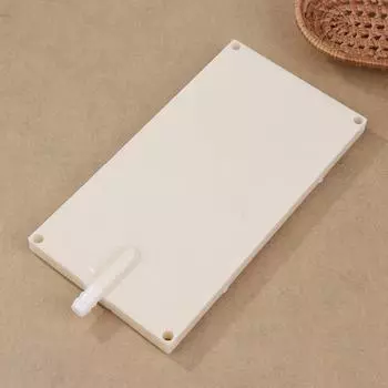 Abs 22X10.9Cm Rectangular Shower 10Mm Intubation Type Interface Shower Head 5 * 10 Hole Top Spray Shower Head Accessories one size