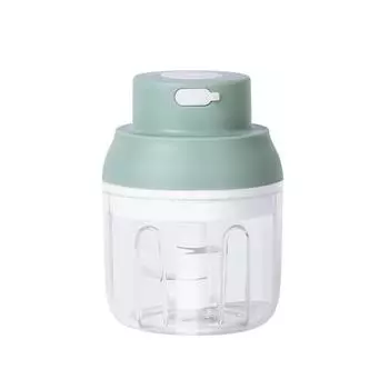 ABS 250 мл Электрический измельчитель чеснока с 3 лезвиями для овощей/лука/мяса/салата