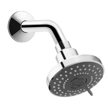 ABS, 4-INCH, 3-Function Overhead Shower, Chrome Finish (With Arm)