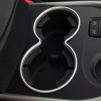 ABS автомобильный держатель для воды, декоративная рамка, наклейка, Стайлинг автомобиля для LHD Renault Kadjar 2015 2016 2017 2018