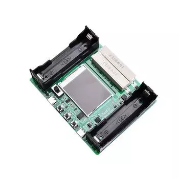 ABS Battery Capacity Tester Digital Button Control Replacement Type-C Interface Voltage Resistance Batteries Detector