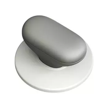 ABS Cabinet Drawer Knob Self-adhesive Cabinet Drawer Handle Durable Drawer Knobs Wardrobe Style 2