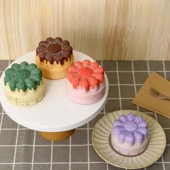 ABS Countdown Cooking Timer Learning Timer Mechanical Timer Wind-Up Clock Study оранжевый