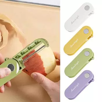 ABS Фруктовый Овощечистка Инструмент Овощерезка Новая Складная Овощечистка для Бытовой Кухонный Инструмент белый