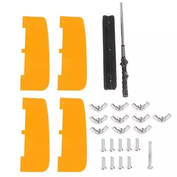 ABS гуманизированная нескользящая рукоятка для гольфа пропеллер вентилятор тренажер качели ветроэнергетика тренировочный инструмент практика жёлтый