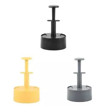 ABS Hamburgers Patty Press Convenient Patties Maker for Stuffed Burgers Practical Burger Press Restaurants Supplies чёрный