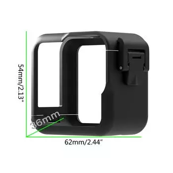 ABS Камера Рукав Чехол - Чехол для GoPro Hero 11 Черная мини-защитная рамка Чехол для GoPro 11 Экшн-камеры