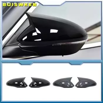 ABS карбоновый стиль волокна для Alfa Romeo Stelvio 2016-2020 автомобильный наружный зеркало заднего вида защитный чехол рамка отделка аксессуары