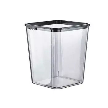 ABS Компактный небольшой контейнер для мусора для ванной комнаты с крышкой для легкой очистки, контейнер для мусора и набор ершиков для туалета, пластиковый контейнер для мусора для ванной комнаты 1