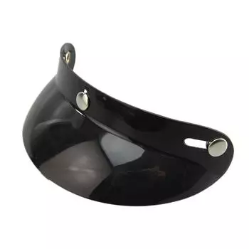 ABS Lightweight And Durable - Open Face Helmet With Face Helmet Lens 3 Snap Helmet Helmet Face Motorcycle Universal black чёрный