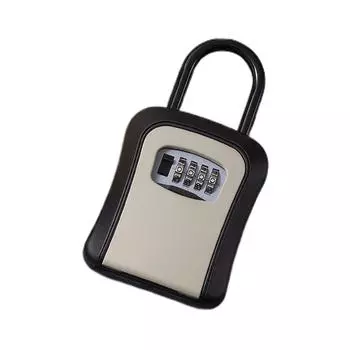 ABS открытый навесной замок кодовый сейф с замком простая установка органайзер для хранения ключей из ABS