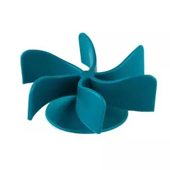 ABS Pet Slow Feeder Вставка Однотонная Присоска Спиральная Замена Домашние Питомцы Кормушки Закуски Инструмент Для Кормления