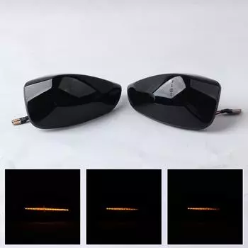 ABS пластик + светодиодный автомобильный светильник, мигалка указателя поворота автомобиля