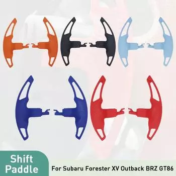 ABS Пластиковые удлинители для рулевого колеса, подрулевые переключатели, сменные подрулевые переключатели для Subaru Forester XV Outback Legacy BRZ GT86 красный