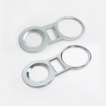 АБС-покрытие держателя стакана для воды, накладка, внутренняя хромированная накладка, молдинг, полоса Peugeot 3008 1,6 T 2,0 T 1.6 matte