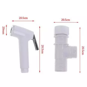 Портативный распылитель Abs, ручной адаптер, кронштейн, инструменты для чистки туалета 1.5m tensile