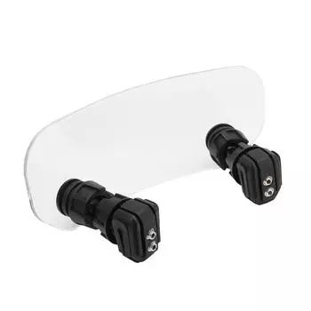 ABS Прозрачный ветровое стекло мотоцикла Расширение спойлера Воздушный дефлектор