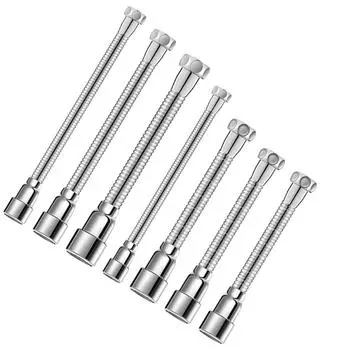 ABS удлинитель кухонный кран аэратор сгибаемый кухонный кран серебристый 13cm