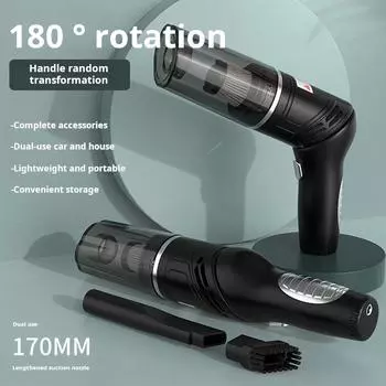 ABS Удобный Пылесос Фильтрации Пыли Ручной Пылесос Для Автомобиля И Дома С Мощной Силой Всасывания