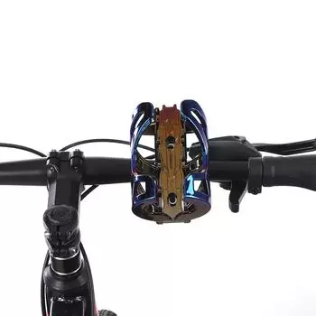 ABS велосипед мотоцикл стойка для бутылок клетки держатель для бутылки с водой для велосипеда (Серебряный)