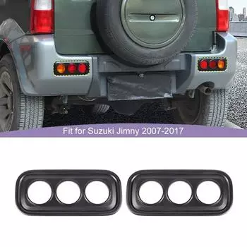 ABS задние противотуманные фары защитные щитки фар для Ford Suzuki Jimny 2007-2017 внешние аксессуары, матовый черный
