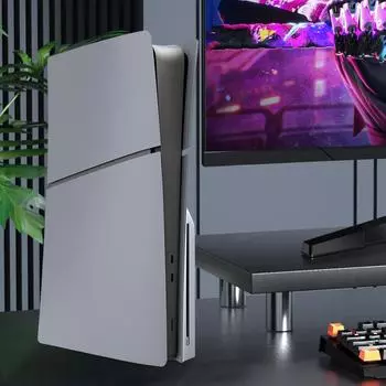 ABS жесткий чехол лицевая панель консоль крышка пылезащитная боковая панель оболочка лицевая панель чехол для PS5 Slim Disc/Digital Edition консоль