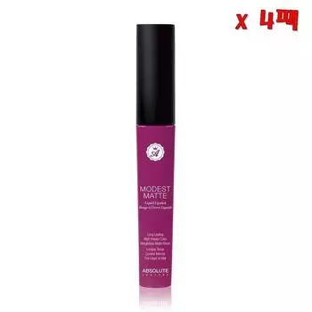 Absolutely New York Absolutely New York Metallic Matte 8 мл 4 упаковки, 4 штуки