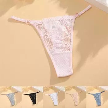 Абсолютно новые кружевные стринги сексуальное женское нижнее белье повседневная одежда XL