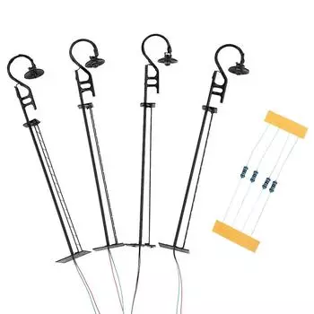 Абсолютно новые лампы теплый белый свет 3V 4x аксессуары