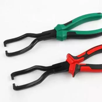 Абсолютно новый инструмент для ремонта топливопровода, универсальный инструмент для быстрого снятия и разъединения, стальной инструмент для ремонта бензинового шланга красный